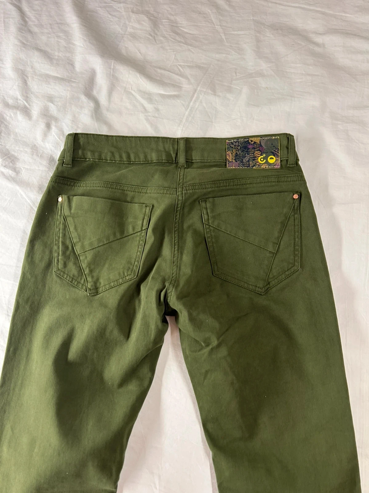 Jean vert vintage kookaï style rétro y2k – photo 16